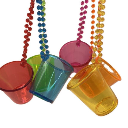 Multi-Colored Beaded Necklaces - SKU:9-1789 - UPC:788914917897 - Party Expo
