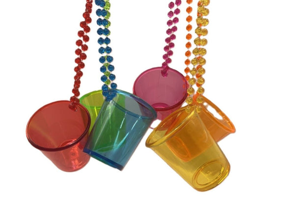 Multi-Colored Beaded Necklaces - SKU:9-1789 - UPC:788914917897 - Party Expo