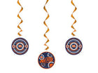 Nerf Hanging Swirl Decorations - SKU:51389 - UPC:011179513895 - Party Expo