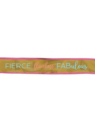 Pastel Confetti Birthday Sash (1ct) - SKU:341927 - UPC:013051795139 - Party Expo