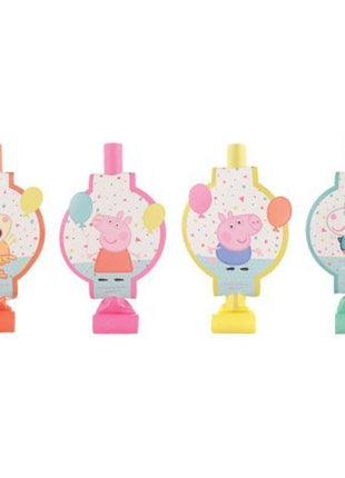 Peppa Pig - Confetti Party Blowouts - SKU:332626 - UPC:192937177389 - Party Expo