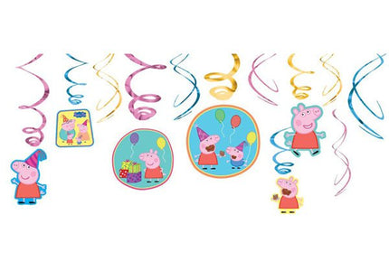 Peppa Pig - Hanging Party Decorations - SKU:671499 - UPC:013051565305 - Party Expo