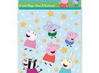 Peppa Pig Plastic Loot Bags (8ct) - SKU:78223 - UPC:011179782239 - Party Expo