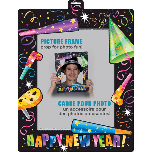 Picture Frame New Year's Eve Photo Booth Prop - SKU:63597 - UPC:011179635979 - Party Expo