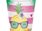 Pineapple N Friends - 9oz Paper Cups (8ct) - SKU:332425 - UPC:039938511319 - Party Expo