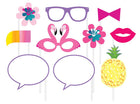 Pineapple N Friends - Photo Booth Props Set - SKU:332436 - UPC:039938511425 - Party Expo