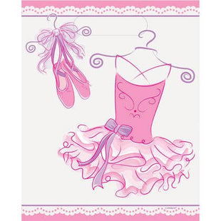 Pink Ballerina Lootbag - SKU:49493 - UPC:011179494934 - Party Expo