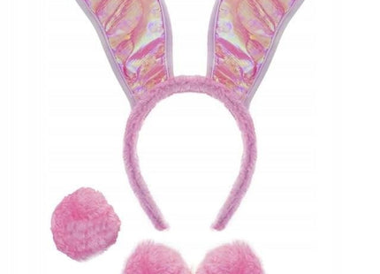 Pink Bunny Playset (3pcs) - SKU:53147 - UPC:8712364531473 - Party Expo