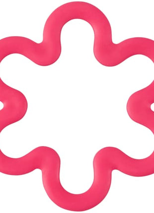 Pink Grippy Flower Cookie Cutter - SKU: - UPC:070896092786 - Party Expo