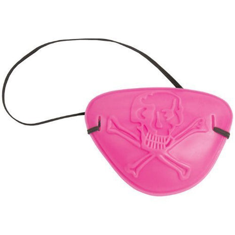 Pirates Map Pink Pirate's Eye Patch - SKU:095018- - UPC:073525975290 - Party Expo