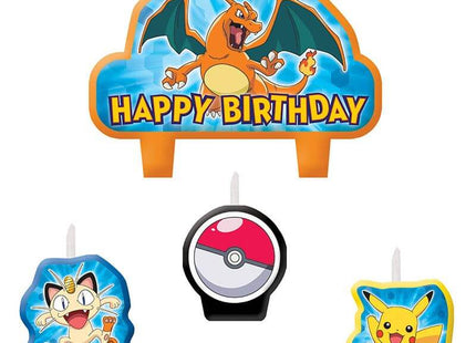 Pokémon - Candle Set - SKU:171844 - UPC:013051496166 - Party Expo