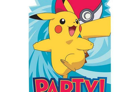 Pokémon - Party Invitations - SKU:491859 - UPC:013051757038 - Party Expo