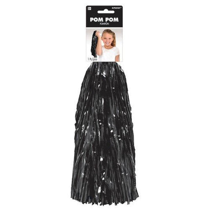 Pom Pom - Black - SKU:349001.1 - UPC:013051334123 - Party Expo