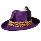 Purple Pimp Hat - SKU:EL251537-ST - UPC:889851224465 - Party Expo