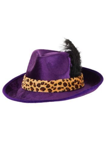 Purple Pimp Hat - SKU:EL251537-ST - UPC:889851224465 - Party Expo