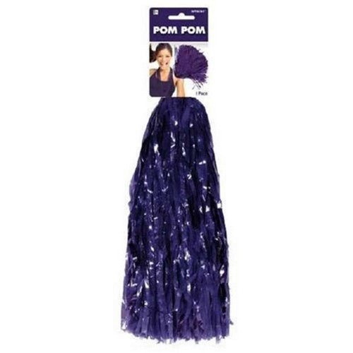 Purple Pom Pom - SKU:349000.14 - UPC:048419380672 - Party Expo