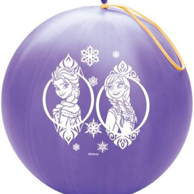 Qualatex - 14" Disney Frozen Latex Punch Ball Balloon (1ct) - SKU: - UPC:071444907002 - Party Expo