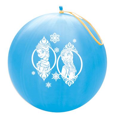 Qualatex - 14" Disney Frozen Latex Punch Ball Balloon (1ct) - SKU: - UPC:071444907002 - Party Expo