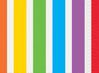 Rainbow Birthday Beverage Napkins (16ct) - SKU:47111 - UPC:011179471119 - Party Expo