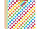Rainbow Birthday Medium Gift Bag - SKU:47129 - UPC:011179471294 - Party Expo