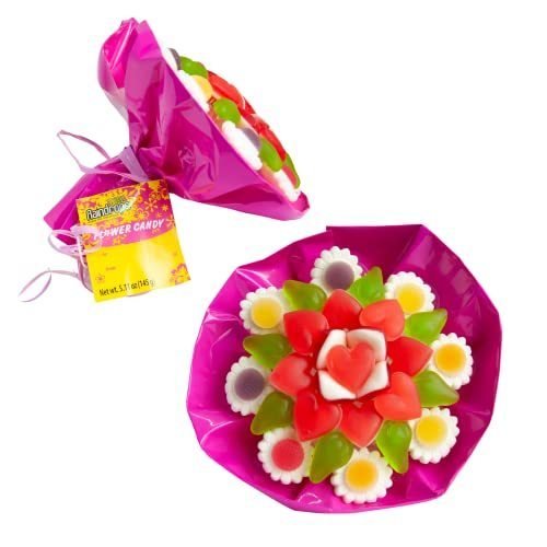 Raindrops - Flower Bouquet Gummy Candy - SKU:11650A - UPC:630855116504 - Party Expo