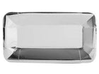 Rectangular Silver Appetizer Plates (8ct) - SKU:51675 - UPC:011179516759 - Party Expo
