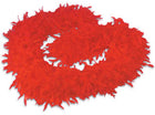 Red Feather Boa - SKU:FB-BOARE - UPC:097138629272 - Party Expo