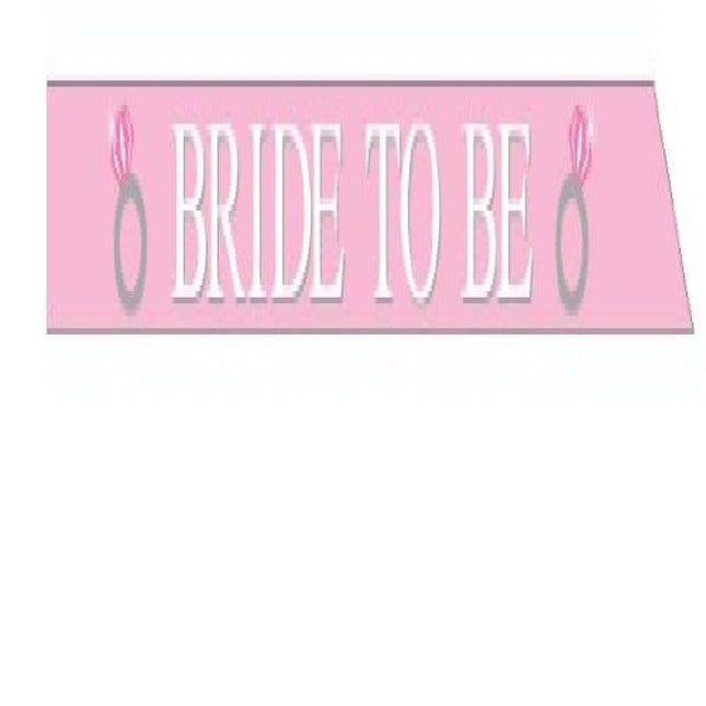 Satin "Bride To Be" Sash - SKU:090401 - UPC:073525984513 - Party Expo