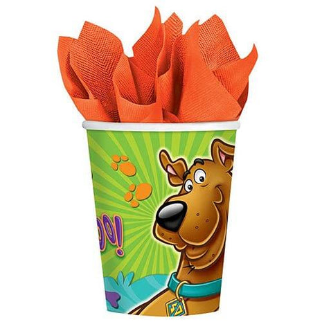 Scooby Doo - 9oz Paper Cups (8ct) - SKU:BB581385 - UPC:013051482237 - Party Expo