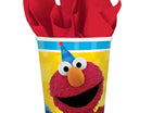 Sesame Street - 9oz Paper Cups (8ct) - SKU:581672 - UPC:013051682347 - Party Expo