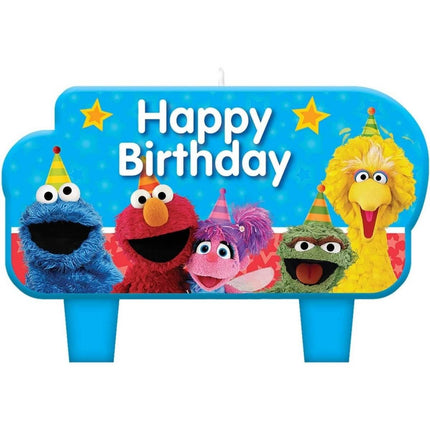 Sesame Street - Birthday Candle Set - SKU:170448 - UPC:013051682514 - Party Expo
