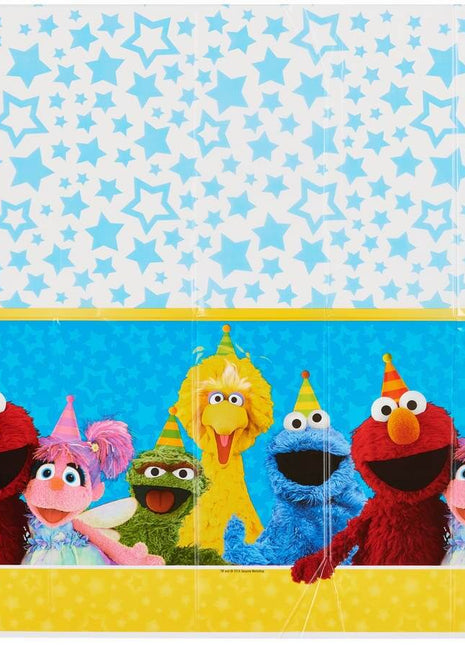 Sesame Street - Plastic Tablecover (1ct) - SKU:571672 - UPC:013051682330 - Party Expo