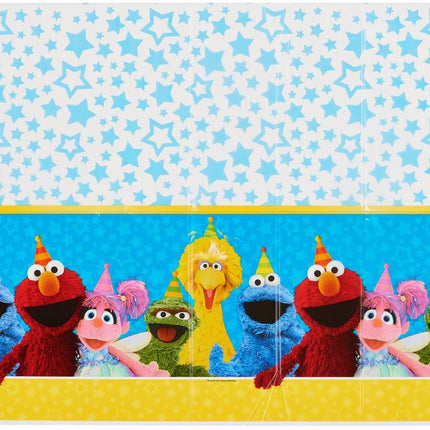 Sesame Street - Plastic Tablecover (1ct) - SKU:571672 - UPC:013051682330 - Party Expo