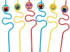 Sesame Street - Straws (1ct) - SKU:397945 - UPC:013051698225 - Party Expo