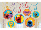 Sesame Street - Swirl Danglers - SKU:671672 - UPC:013051682408 - Party Expo