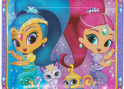 Shimmer and Shine - 9" Square Plates (8ct) - SKU:551653 - UPC:013051659967 - Party Expo
