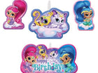 Shimmer and Shine Birthday Candles - SKU:170332 - UPC:013051660598 - Party Expo