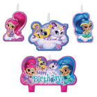 Shimmer and Shine Birthday Candles - SKU:170332 - UPC:013051660598 - Party Expo