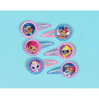 Shimmer and Shine Glitter Hair Barrettes - SKU:397409 - UPC:013051660536 - Party Expo