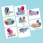 Shimmer and Shine Tattoo Sheet - SKU:397405 - UPC:013051660314 - Party Expo