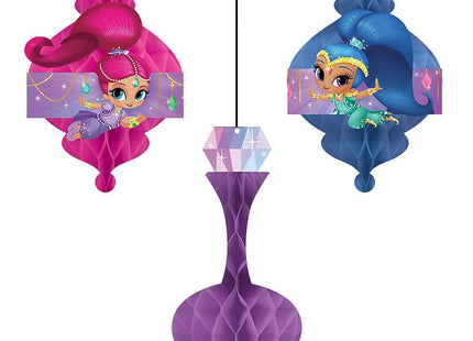 Shimmer and Shine Tissue Decorations - SKU:291653 - UPC:013051660277 - Party Expo