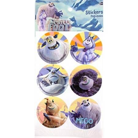 Small Foot - Stickers - SKU:152091 - UPC:013051839925 - Party Expo