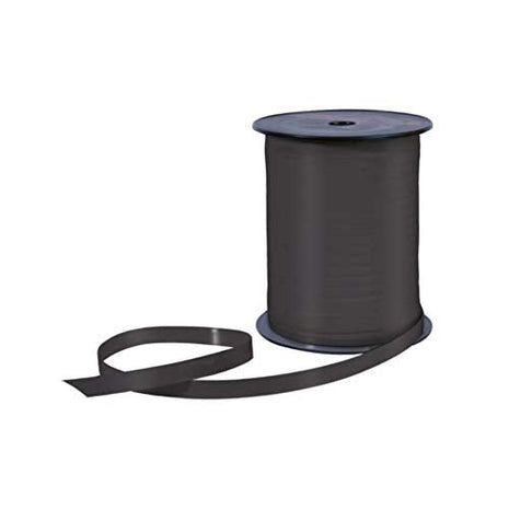 Smooth Curling Ribbon - Black - SKU:98281 - UPC:8712364982817 - Party Expo