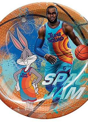 Space Jam - 7" Dessert Plates (8ct) - SKU:542766 - UPC:192937242773 - Party Expo