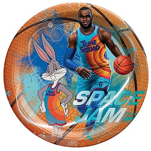 Space Jam - 7" Dessert Plates (8ct) - SKU:542766 - UPC:192937242773 - Party Expo