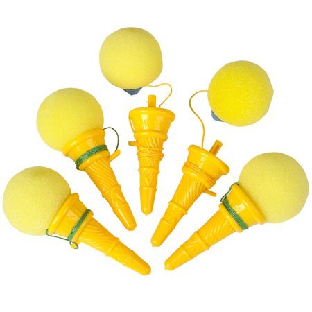 Sponge Ice Cream Launcher (6 pack) - SKU:CA-SPI03 - UPC:097138615077 - Party Expo