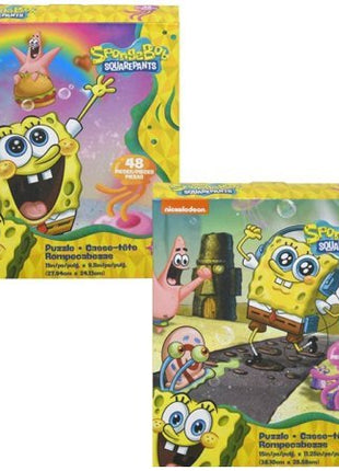 SpongeBob - Jigsaw Puzzle (1ct) - SKU:63144 - UPC:686141130471 - Party Expo