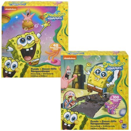 SpongeBob - Jigsaw Puzzle (1ct) - SKU:63144 - UPC:686141130471 - Party Expo
