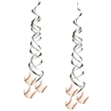 Sports Fanatic Baseball Dangler - Party Expo