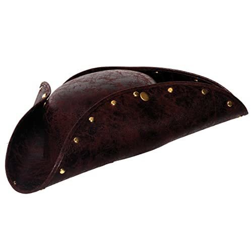 Studded Tri - Corner Hat - SKU:30570 - UPC:843248156906 - Party Expo